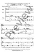 hornett: See Amid The Winters Snow: Vocal SATB and Piano (OUP) additional images 1 2