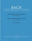 3 Sonatas And 3 Partitas: Bwv1001-1006: Violin Solo (Barenreiter) additional images 1 1