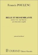 Belle Et Ressemblante: 7 Chansons Vocal SATB additional images 1 1