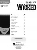 Instrumental Play-along: Wicked: Clarinet: Book & Audio additional images 1 2