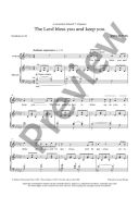 Lord Bless You And Keep You The: Vocal Satb Anniversary Edition (OUP) additional images 1 2