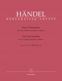 Handel: 2 Trio Sonatas: Trio: 2 Violins and Basso Continuo additional images 1 1