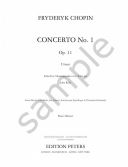 Concerto No.1 E Minor Op.11 (New Critical Edition): Piano  (Peters) additional images 1 2