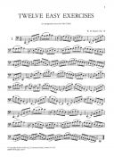 12 Easy Exercises For Cello: Op18: Cello (S&B) additional images 1 2