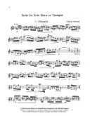 Suite For Solo Horn Or Trumpet (Emerson) additional images 1 2
