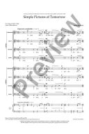 Simple Pictures Of Tomorrow: Satb Double Choir Unaccompanied (OUP) additional images 1 2
