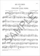 6 Studies In English Folk Song: Alto Saxophone Part additional images 1 2