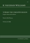 Toward The Unknown Region: Vocal Score additional images 1 1