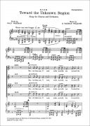 Toward The Unknown Region: Vocal Score additional images 1 2