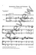 Introduction Theme And Variations: Clarinet & Piano (OUP) additional images 1 2