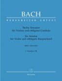 6 Sonatas Vol.1 Bwv1014-1019: Violin & Piano (Barenreiter) additional images 1 1