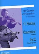 Concertino A Minor Op.21: Hungarian Style: Violin & Piano (Bosworth) additional images 1 1