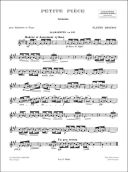 Petite Piece: Clarinet & Piano  (Durand) additional images 1 3