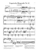 Hungarian Rhapsody: 12: Piano  (Henle Ed) additional images 1 2