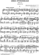 3 Intermezzi: Op.117: Piano  (Henle) additional images 1 2