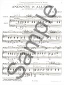 Andante Et Allegro: Trombone And Piano (Leduc) additional images 1 2