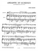 Andante & Scherzo: Trumpet & Piano (Leduc) additional images 1 2