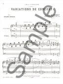 Variations De Concert: Organ (Leduc) additional images 1 3