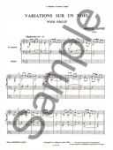 Variations Sur Un Noel: Organ (Leduc) additional images 1 3