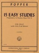 15 Easy Studies: Op 76 And 73:  Violoncello With Cello II (International) additional images 1 1