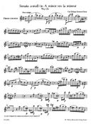 Sonata A Minor: Flute Solo (Barenreiter) additional images 1 2