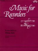 Three Airs For Treble Recorder/Flute & Piano (OUP) additional images 1 1