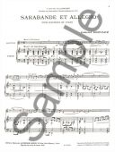 Sarabande And Allegro: Oboe & Piano (Leduc) additional images 1 3