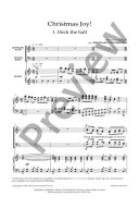 Christmas Joy: Deck the hall with boughs of holly!: Vocal SATB (OUP) additional images 1 2