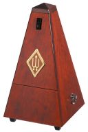 Wittner 811 Maelzel Metronome - High Gloss Mahogany Coloured Case With Bell additional images 1 2