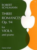 3 Romances Op94: Viola And Piano (S&B) additional images 1 1