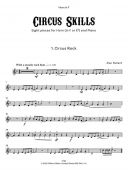 Circus Skills French Or Tenor Horn & Piano: Book & Audio additional images 1 2