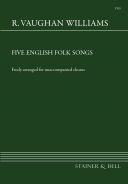 English Folk Songs Five Vocal Satb (S&B) additional images 1 1