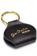 Jim Dunlop Pickers Pouch Keyring: Leather Plectrum Holder additional images 1 2