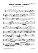 Sarabande Et Allegro: Alto Saxophone & Piano (leduc) additional images 1 3