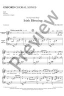 Irish Blessing: Vocal Satb (OUP) additional images 1 2