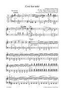 Così Fan Tutte Ossia La Scuola Degli Amanti K. 588: Vocal Score (Barenreiter) additional images 1 2