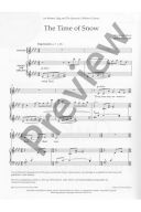 Time Of Snow: Vocal Unison sopranos/SATB & piano (OUP) additional images 1 2
