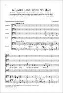 Greater Love Hath No Man Vocal SATB additional images 1 2