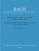 2 Sonatas: Bwv1021 -1023 -Fugue 1026: Violin & Piano (Barenreiter) additional images 1 1