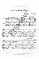 Carol Of The Children: Vocal: Unis0n With Optional Second Part (OUP) additional images 1 2