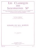 Sonata In G Minor: Tenor Saxophone & Piano (Leduc) additional images 1 1