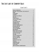 Lost Art Of Country Bass Guitar: Book & Audio additional images 1 3