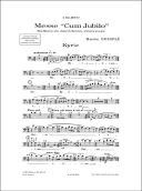 Messe 'Cum Jubilo' Op.11: Baritone Vocal Individual Part (Durand) additional images 1 2