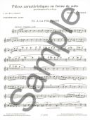 Pieces Caracteristiques: Alto Saxophone  (Leduc) additional images 1 2