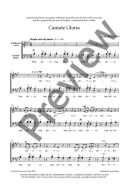 Cantatae Gloria: Vocal Satb (OUP) additional images 1 2