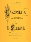 Canzonetta: Op19: Clarinet & Piano (Leduc) additional images 1 1