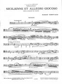 Sicilienne Et Allegro Giocoso: Bassoon & Piano (Leduc) additional images 1 2