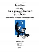 Etudes Sur La Gamme Diminuee: Saxophone (diminished Scales) (Leduc) additional images 1 1