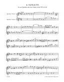 6 Sonatas Vol.2 For 2 Flutes Or 2 Violins (Barenreiter) additional images 1 2