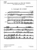 Quatuor Pour Fin Du Temps: Quartet For The End Of Time : Miniature Score (Durand) additional images 1 2